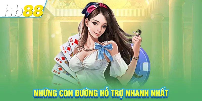 Trang mạng xã hội và cách liên hệ với HB88 chính thức